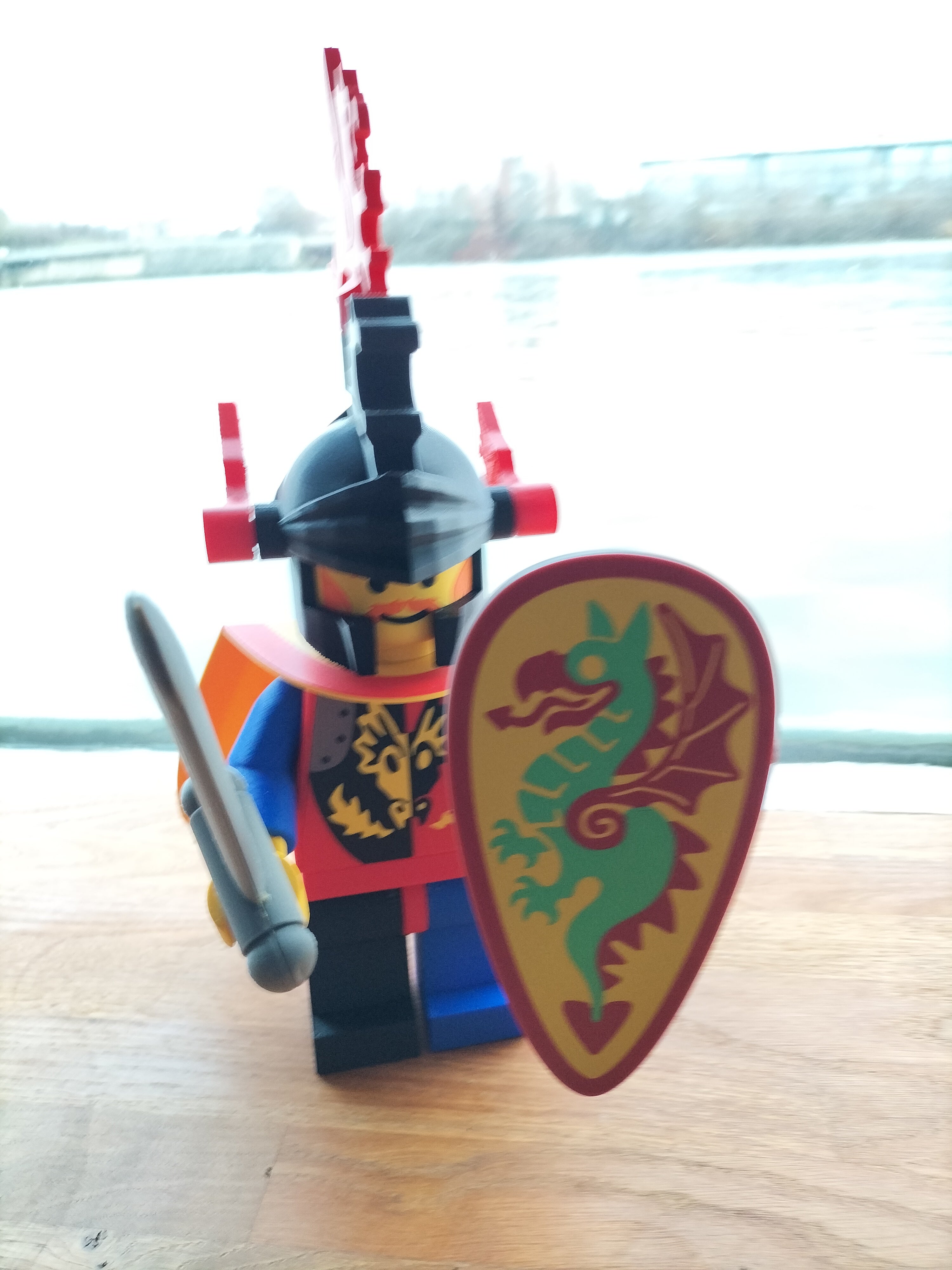 Figurine briques classique de Maître Dragon du Château