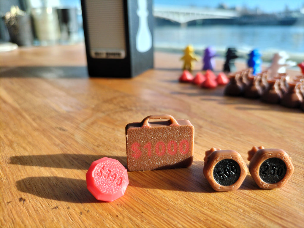 Insert et accessoires complets pour le jeu de société Colt Express