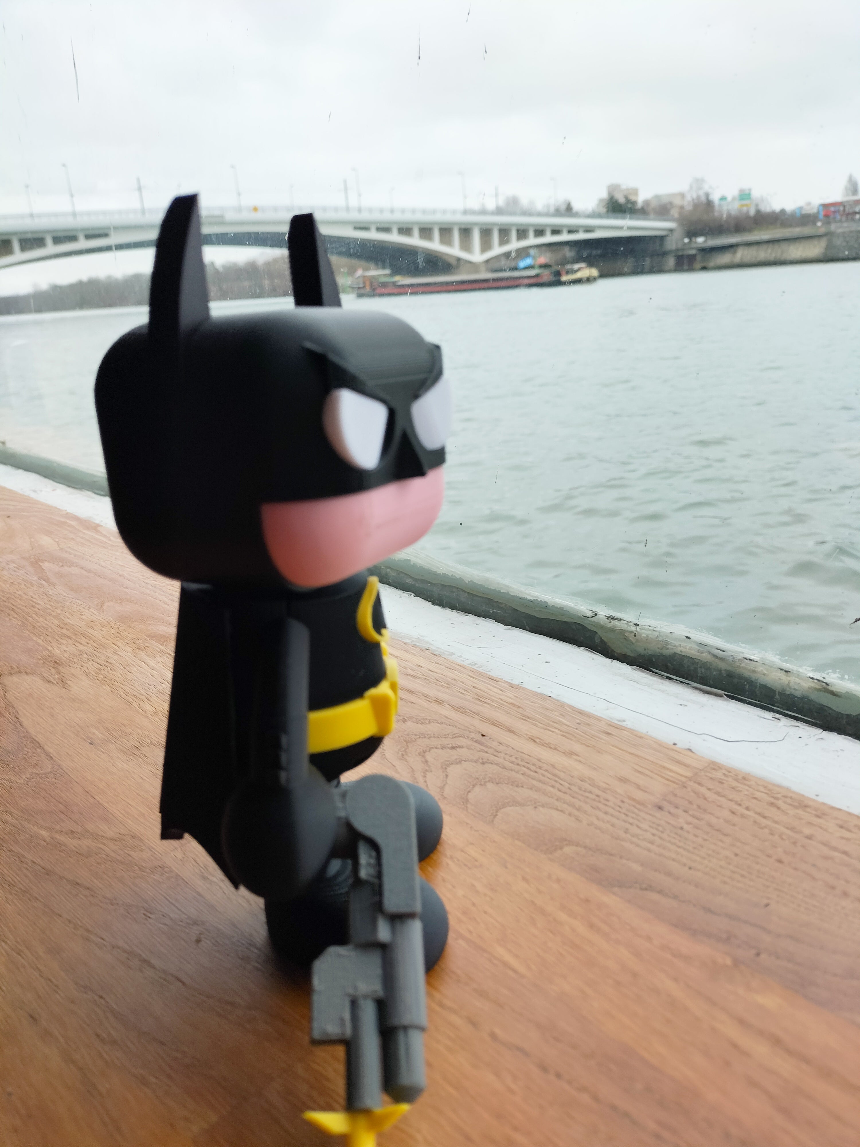 Figurine rétro — Justicier nocturne